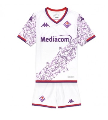 Fiorentina Segunda Equipación Niños 2023-24 Manga Corta (+ Pantalones cortos)